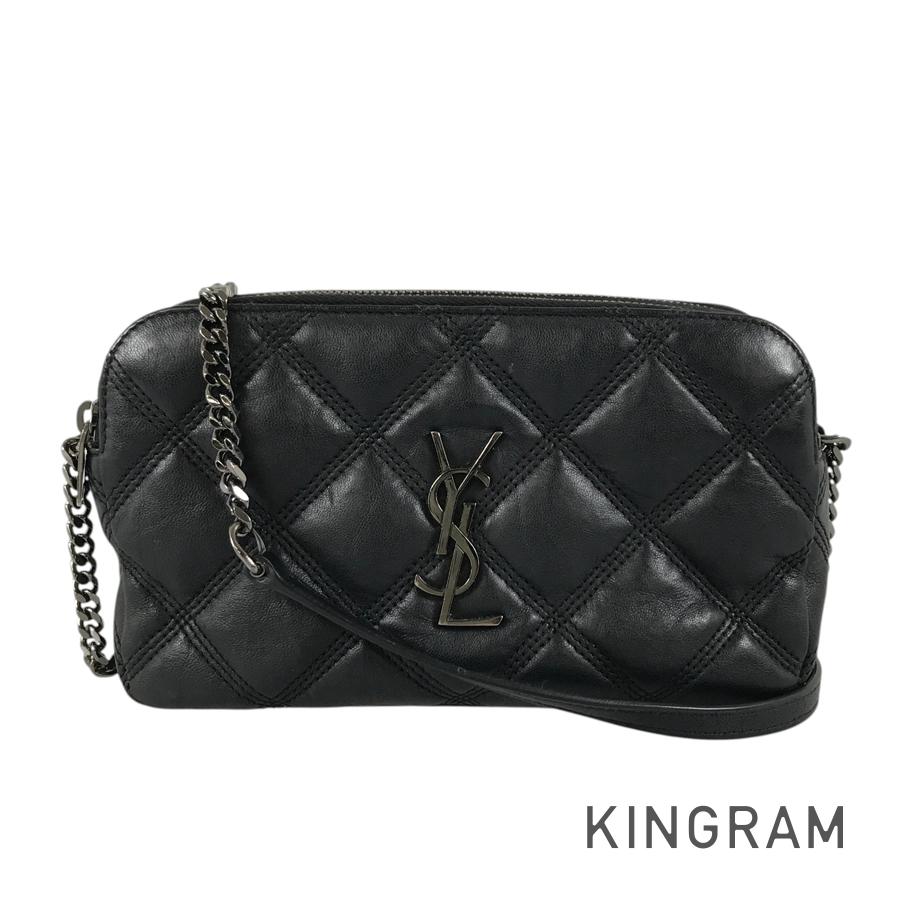 SAINT LAURENT Becky Double Zip Pouch 608941 Shoulder bag – kingram