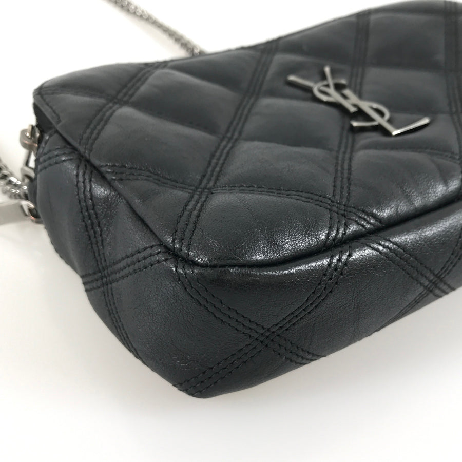 SAINT LAURENT Becky Double Zip Pouch 608941 Shoulder bag – kingram