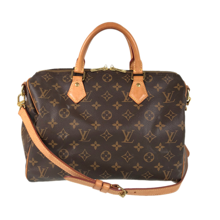 LOUIS VUITTON Monogram Speedy Bandouliere 30 M41112 Hand bag