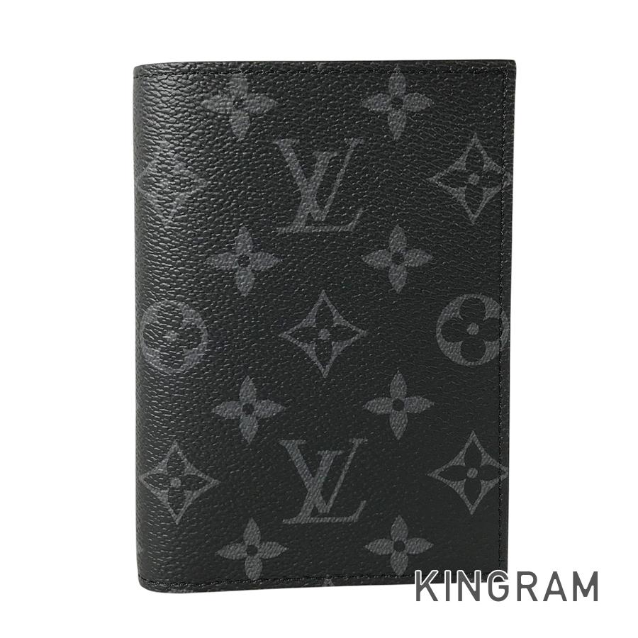 Louis Vuitton モノグラム エクリプス パスポートケース LOUIS VUITTON Monogram Eclipse Couverture Passeport NM M64501
