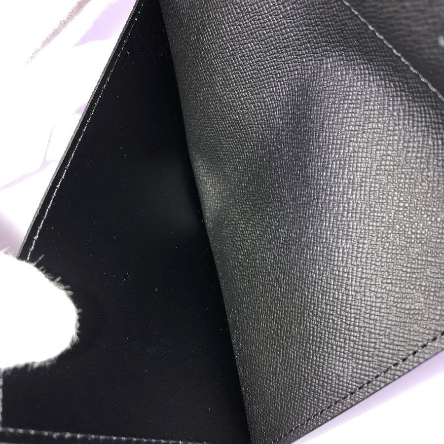 LOUIS VUITTON Monogram Eclipse Couverture Passeport NM M64501