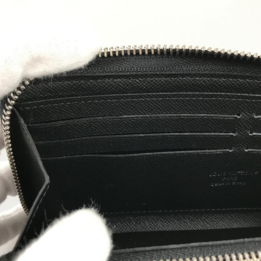 LOUIS VUITTON Damier Graphite Zippy Wallet Horizontal N00056 Long