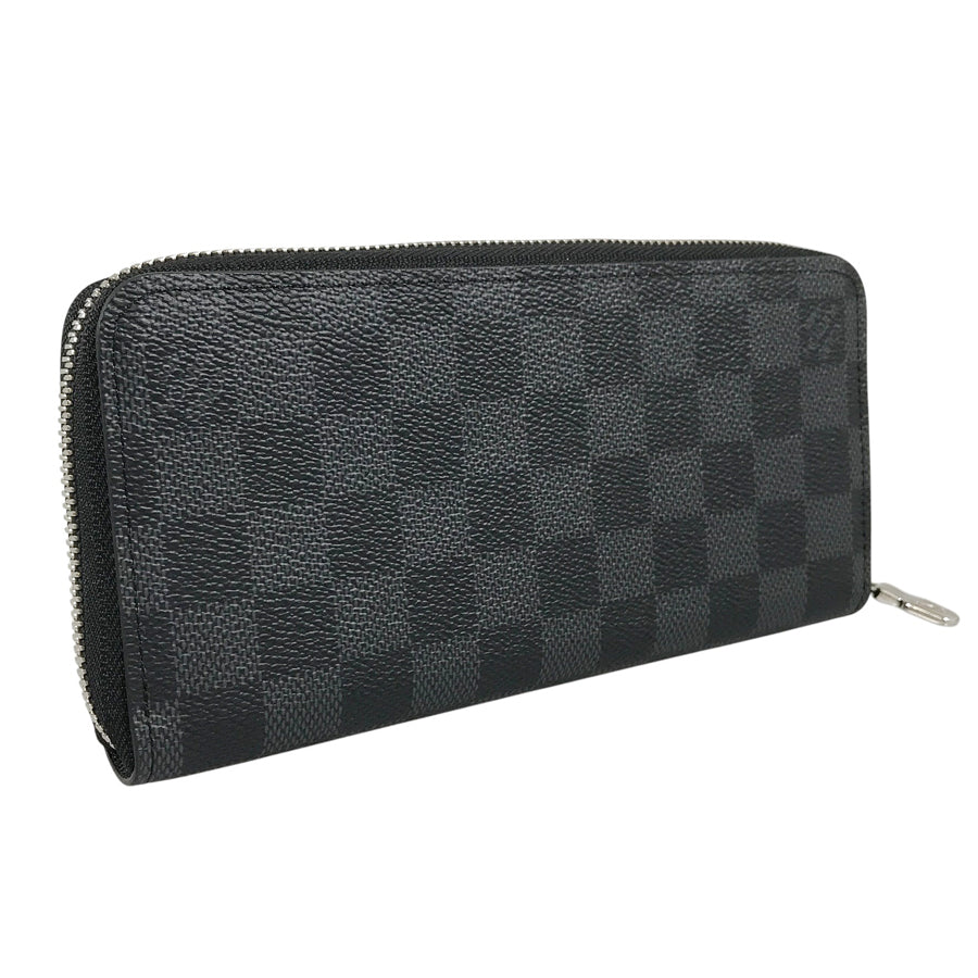 LOUIS VUITTON Damier Graphite Zippy Wallet Horizontal N00056 Long