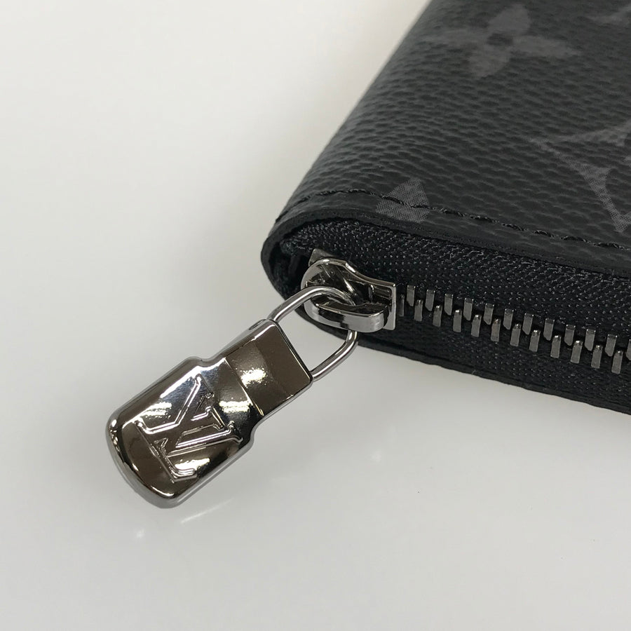 小物 LOUIS VUITTON ZIPPY COINPURSE DAM GR LOUIS VUITTON Monogram Eclipse Zippy Coin Purse Vertical M81662