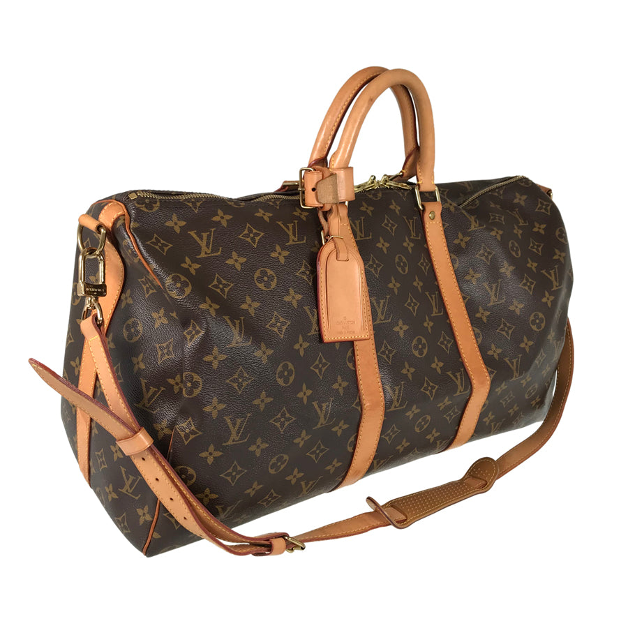 LOUIS VUITTON Monogram Keepall Bandouliere 50 M41416 Boston bag