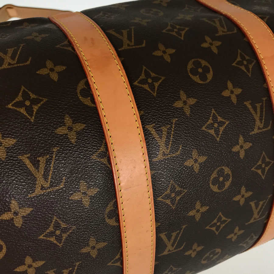 LOUIS VUITTON Monogram Keepall Bandouliere 50 M41416 Boston bag