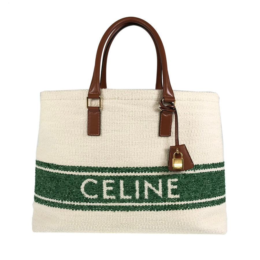 CELINE Horizontal Hippo Plan Soleil Tote Bag – kingram-japan
