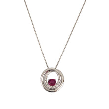 Load image into Gallery viewer, TASAKI Ruby diamond Necklace
