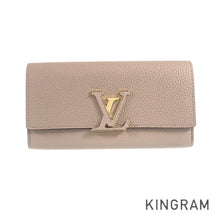 Load image into Gallery viewer, LOUIS VUITTON Taurillon Clemence leather IC chip purse lid
