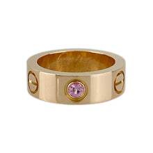 Load image into Gallery viewer, CARTIER 1P pink sapphire Notation size 46 (6) ring
