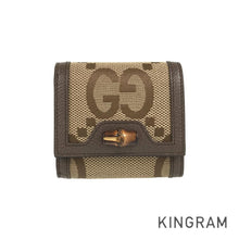 Load image into Gallery viewer, GUCCI Diana Bamboo Compact Wallet wallet
