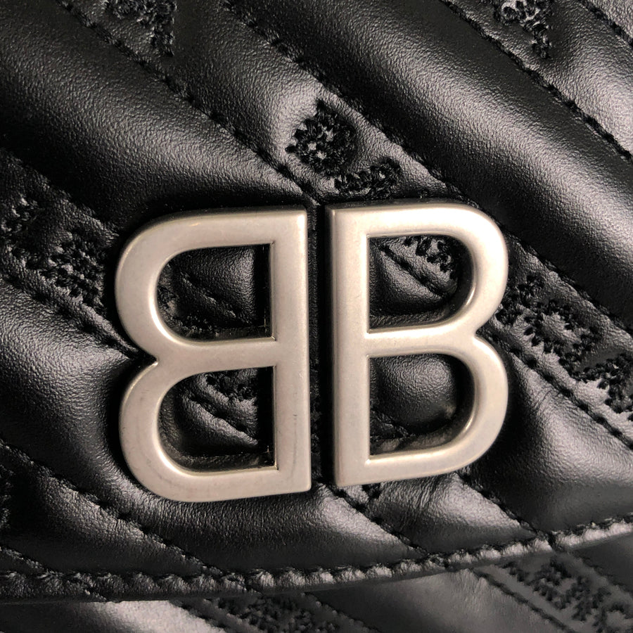 BALENCIAGA BB Round ChainShoulder Shoulder Bag – kingram-japan