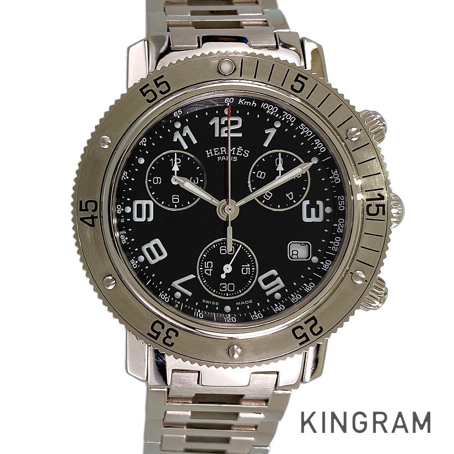HERMES Clipper Diver Chronograph CL2.910 Men's Watch – kingram-japan