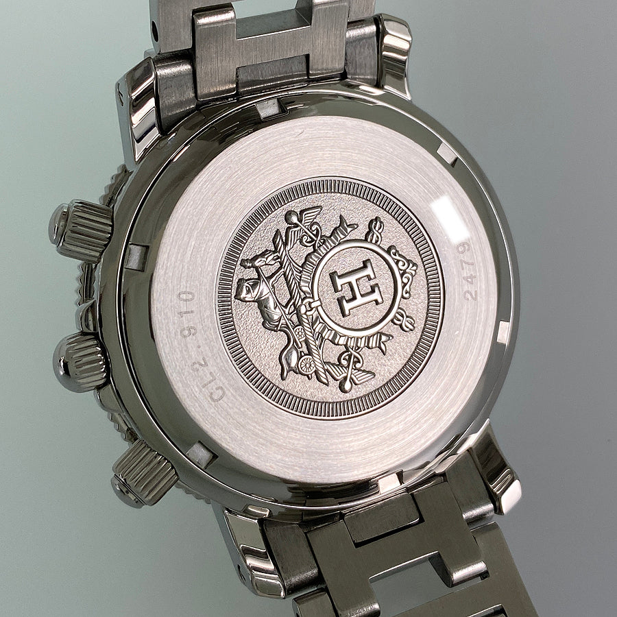 HERMES Clipper Diver Chronograph CL2.910 Men's Watch – kingram-japan