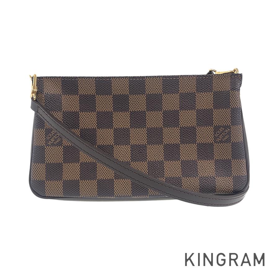 LOUIS VUITTON Attached strap missing item Optional shoulder strap included Pouch