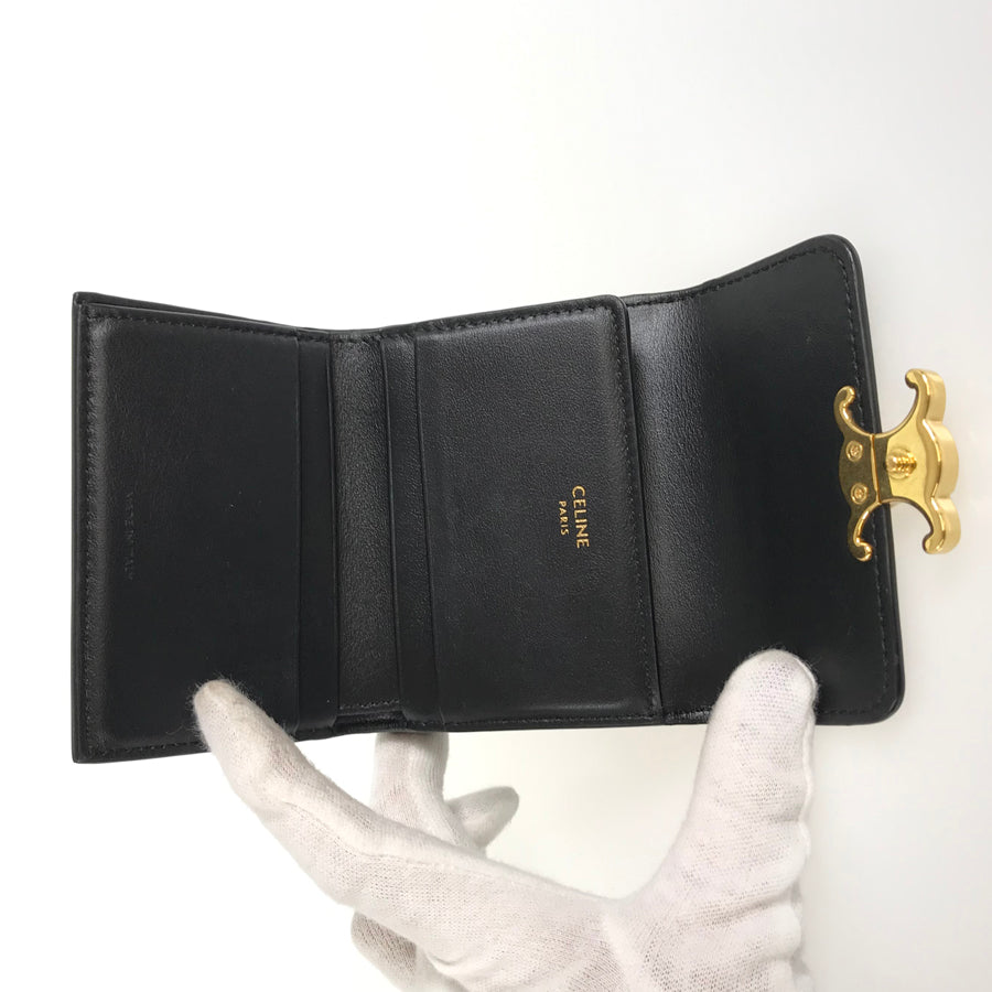 Celine tri fold clearance wallet