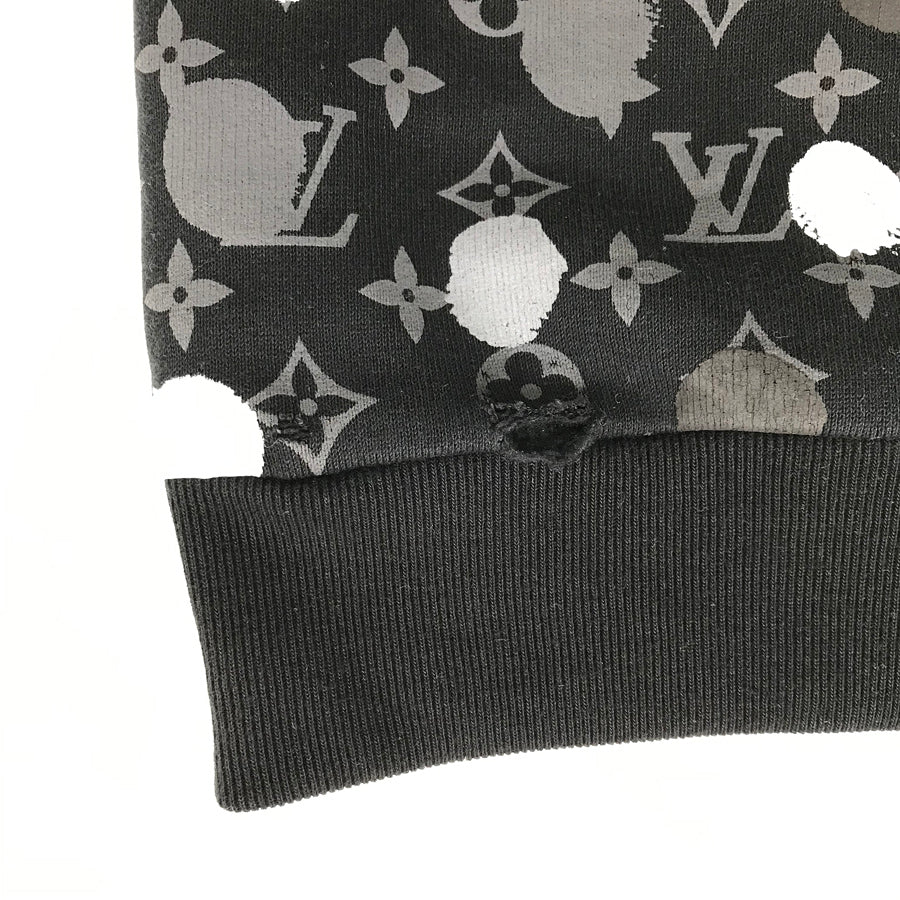 Louis Vuitton Distressed Monogram Crewneck