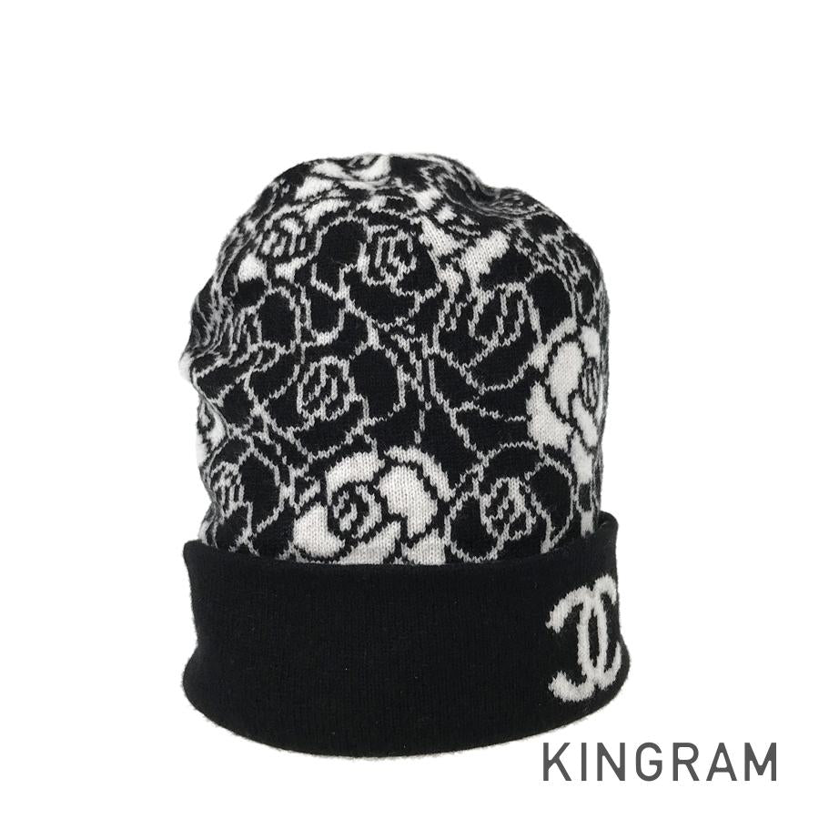 CHANEL Camellia Beanie 23 AW Women's Knit hat – kingram-japan