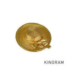 Load image into Gallery viewer, CHANEL straw hat motif Brooch
