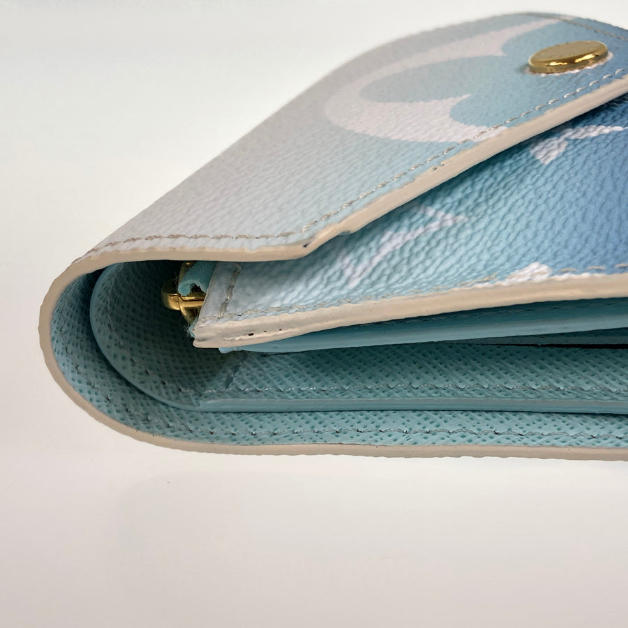 LOUIS VUITTON By the Pool Capsule Collection Gradation Tri-fold wallet