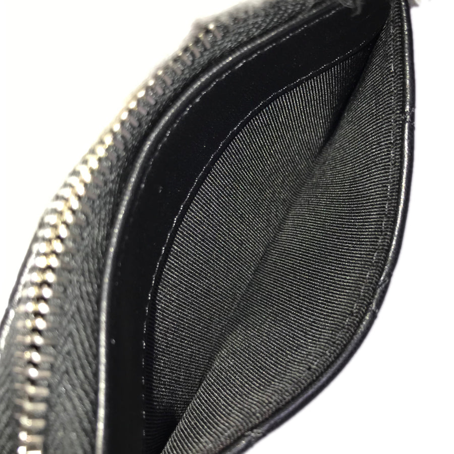 CHANEL Matelasse Zip Around SilverHardware coin purse – kingram-japan