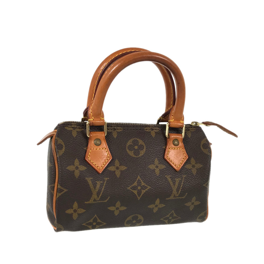 Louis Vuitton Mini Speedy Handbag Purse Monogram M41534 TH0927