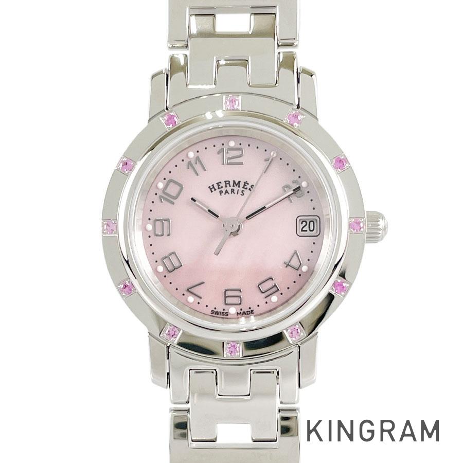 HERMES アナログ腕時計 シルバー/ピンク HERMES Clipper 4.231 Women's Watch – kingram-japan