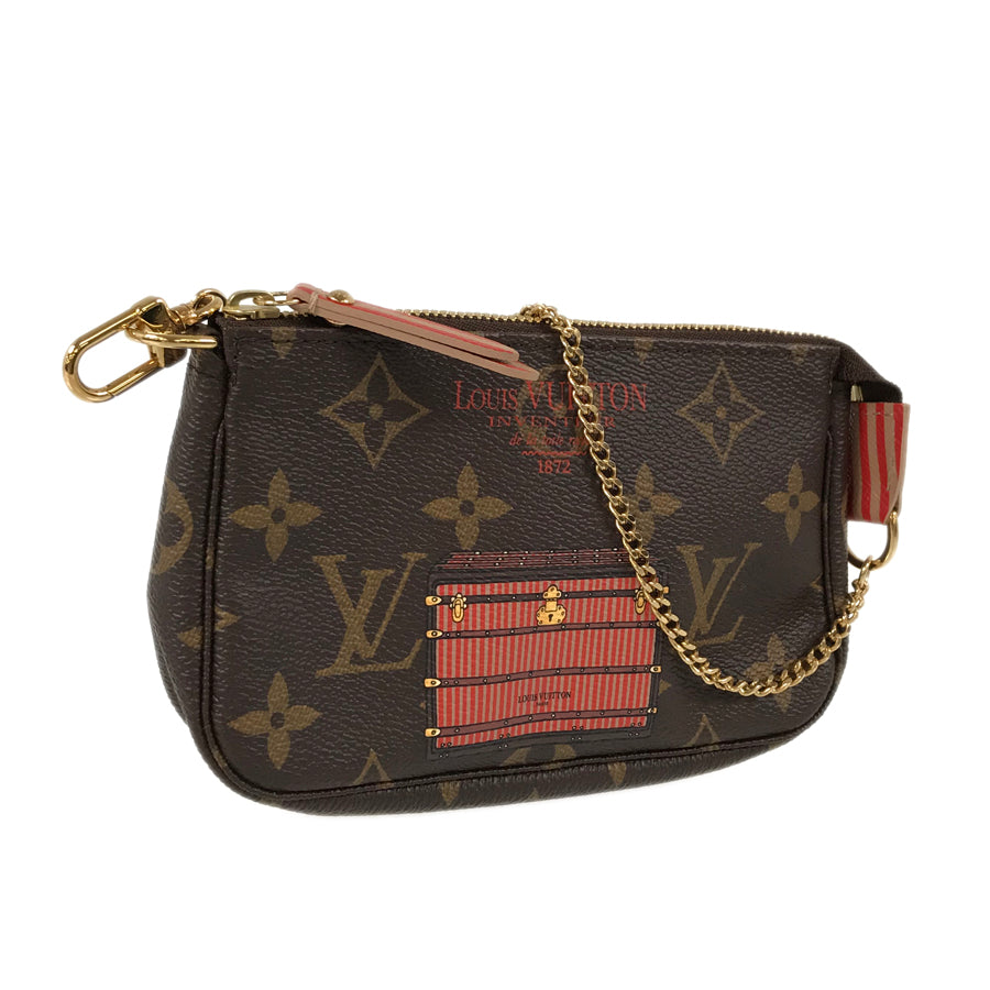 LOUIS VUITTON trunk print stripes Pouch – kingram-japan