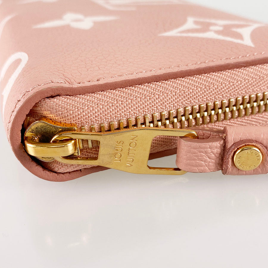 LOUIS VUITTON Monogram Empreinte Bicolor Zippy Wallet M81645 Long