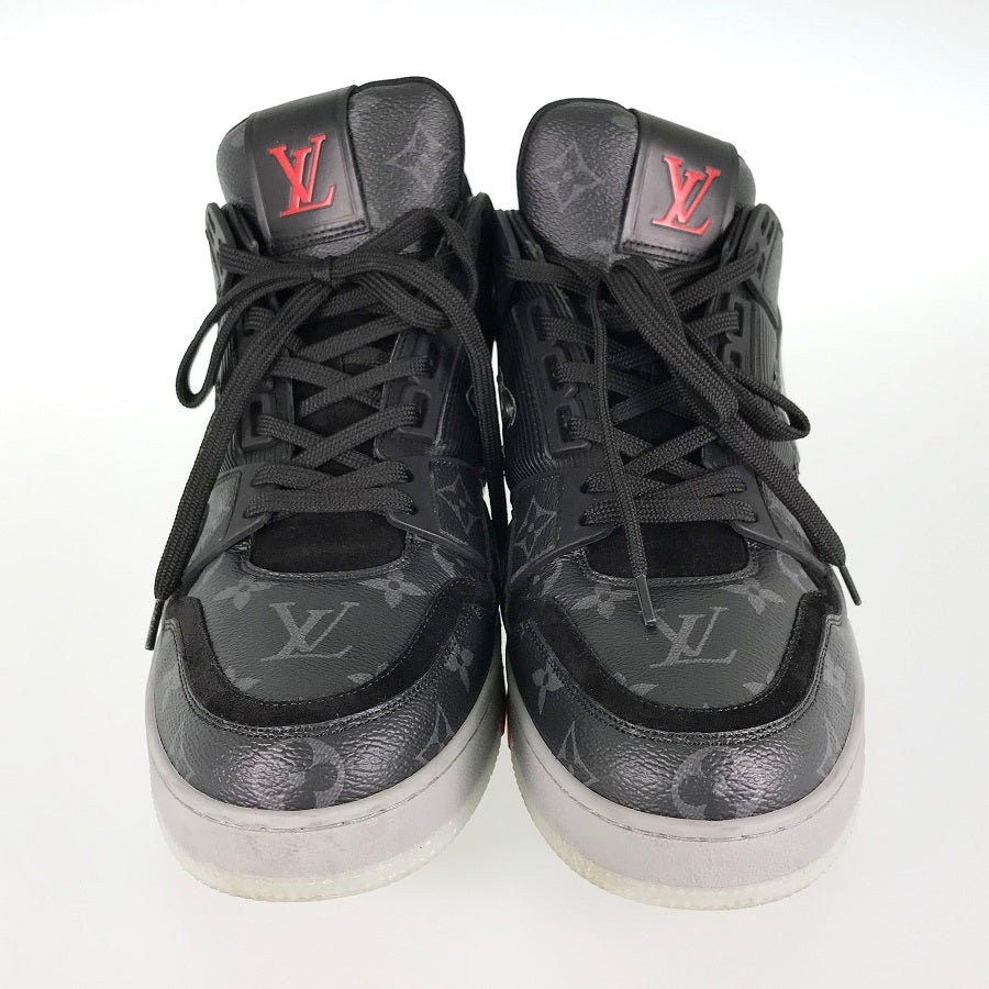 Louis Vuitton Monogram Eclipse Trainer Sneaker Shoes Boot UK Size