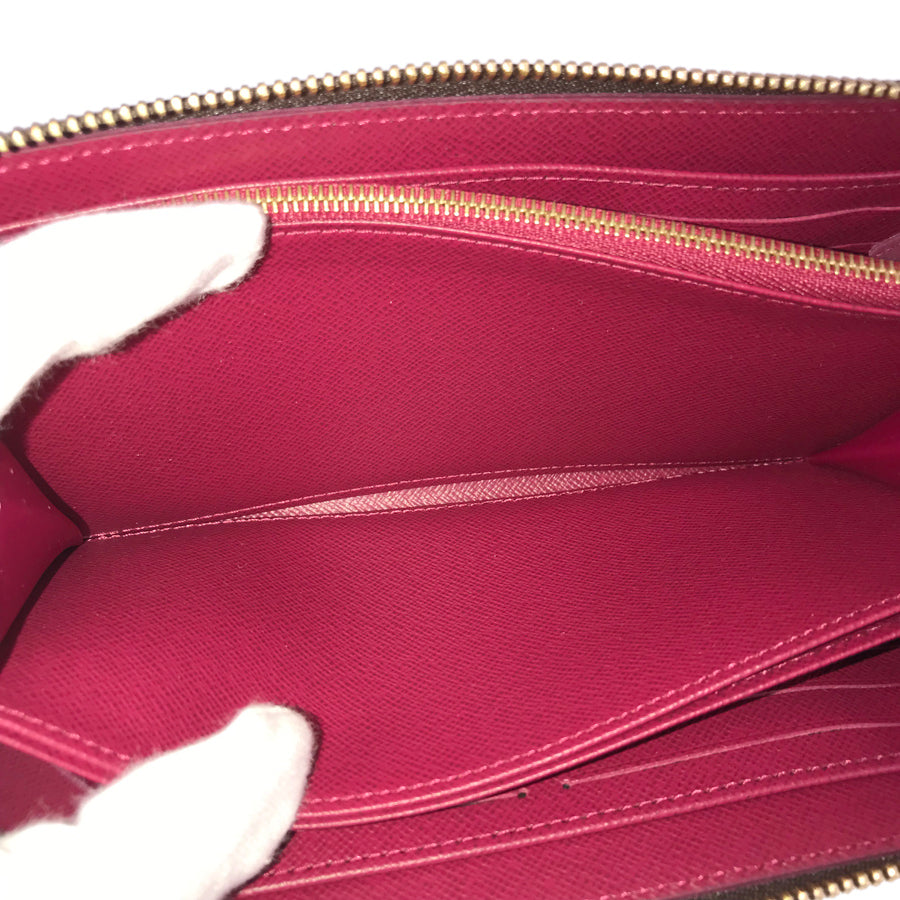 LOUIS VUITTON Fuchsia purse Zip Around – kingram-japan