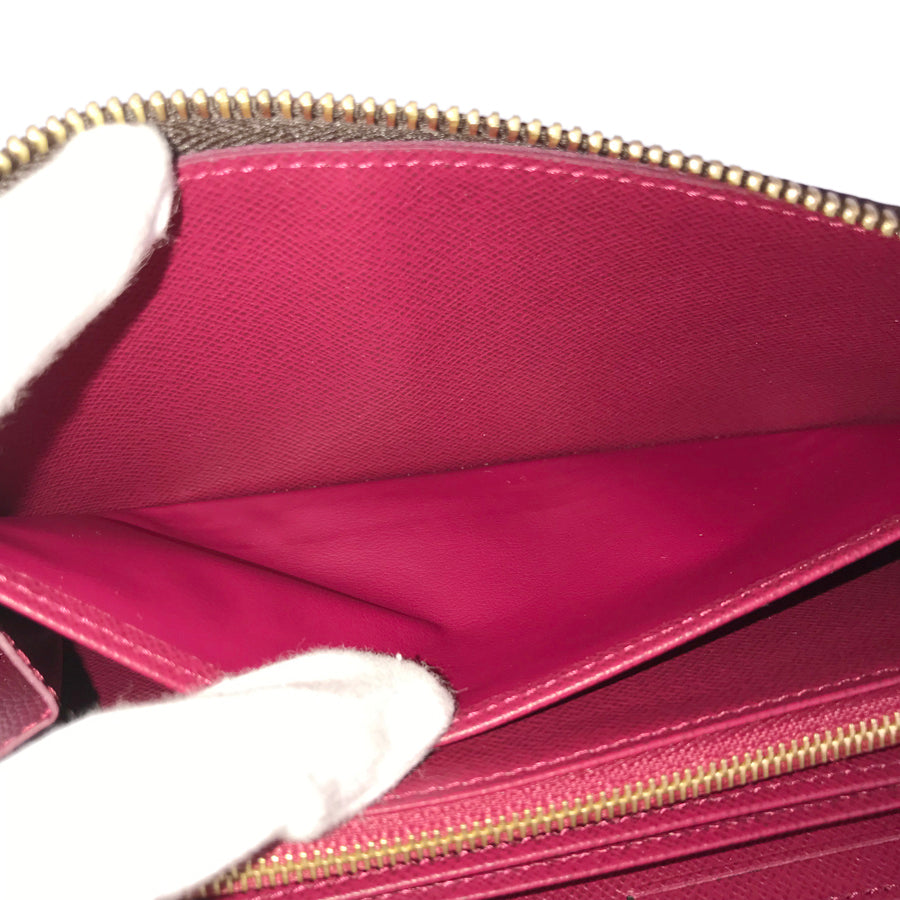 LOUIS VUITTON Fuchsia purse Zip Around – kingram-japan