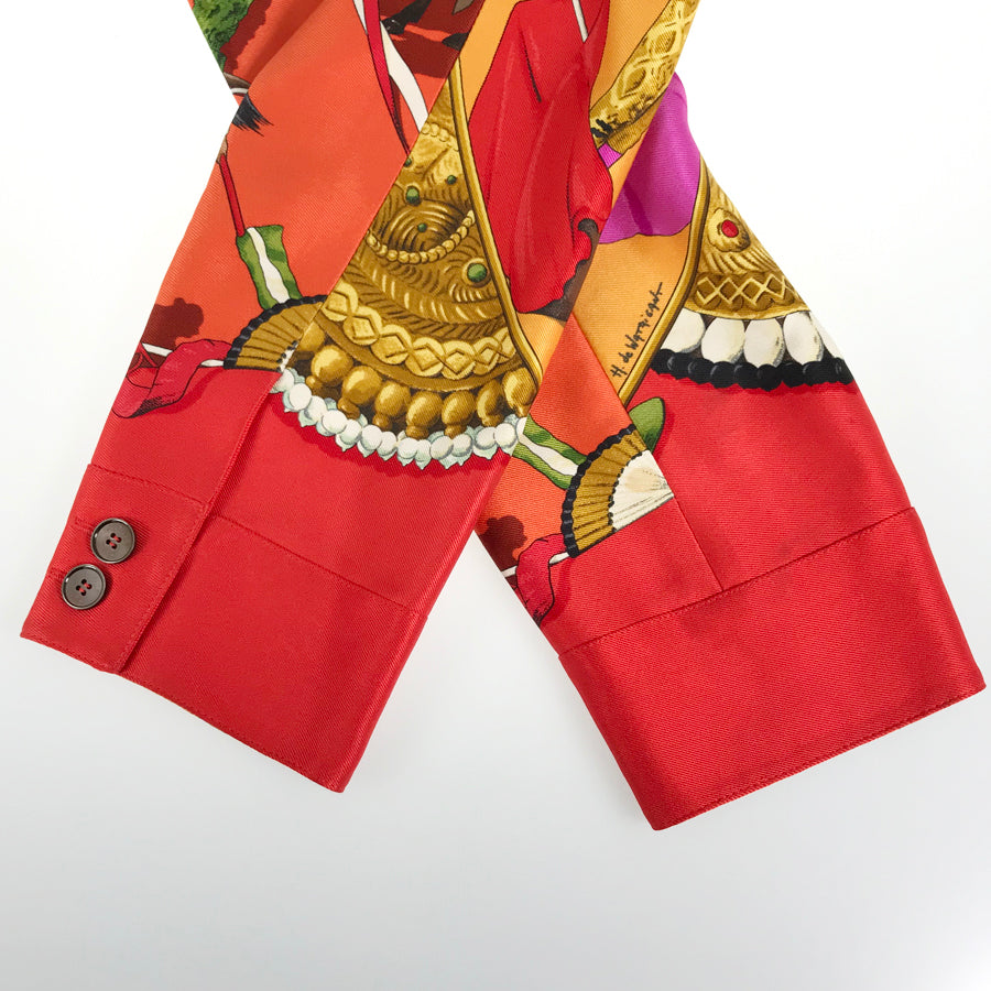 HERMES bullfighting scarf set Women's Jacket – kingram-japan