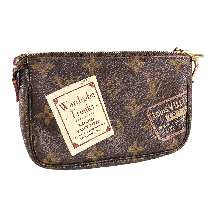 LOUIS VUITTON Monogram Mini Pochette Accessoires M63798 Pouch