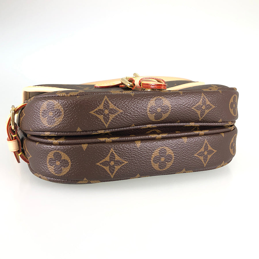 LOUIS VUITTON Monogram Saumur BB M46740 Shoulder Bag from Japan