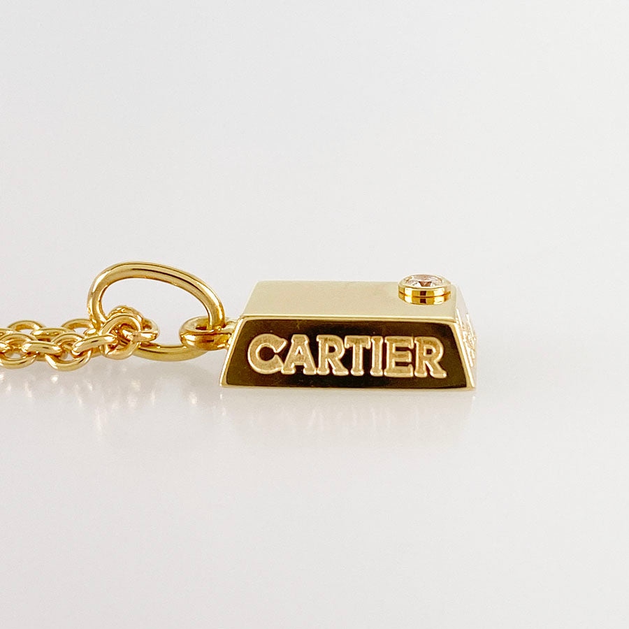 Cartier ingot online pendant