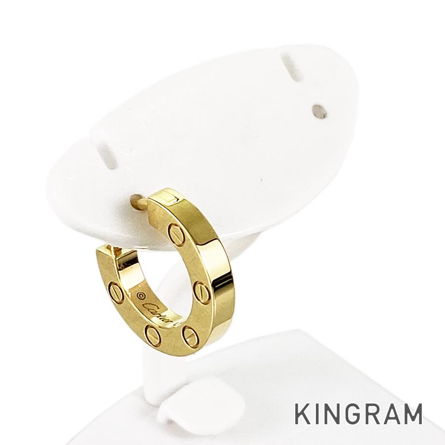 ต่างหู Cartier Love earrings Studs #T4 18K Yellow Gold (Used) #vrcan 5 –  vrtreasure
