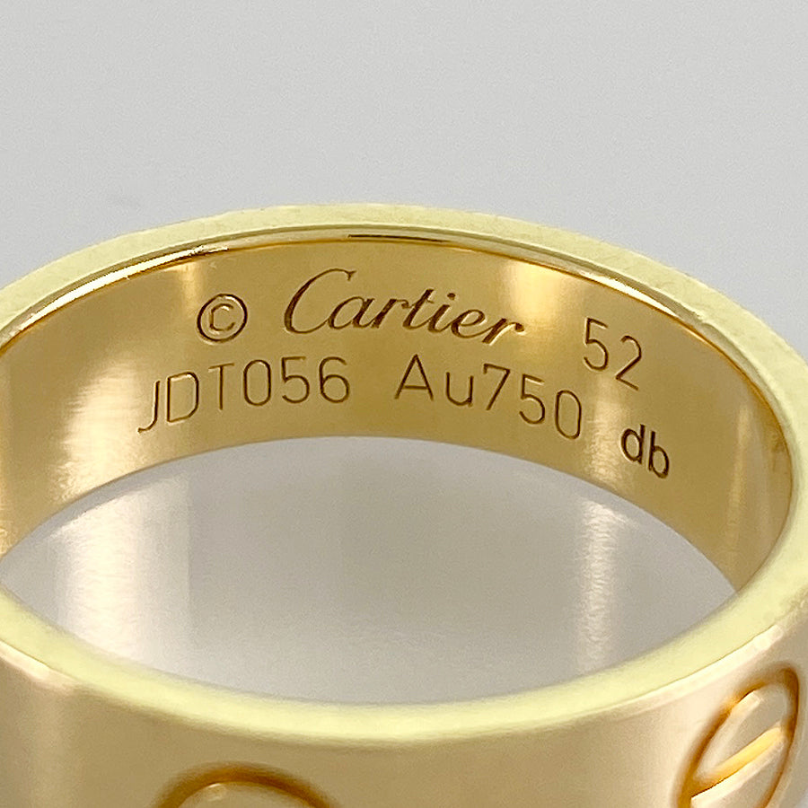 CARTIER love ring No. 12 (52) ring