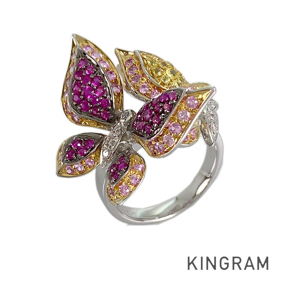 Generic items Butterfly Motif Size 9.5(49) Cleaned ring – kingram-japan