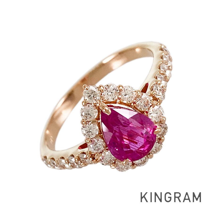 Generic items Pear Shape 1.44ct No.12(52) ring – kingram-japan