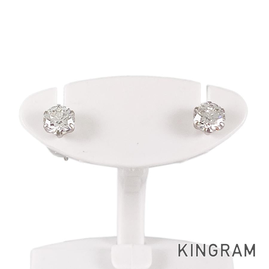 Earring Platinum diamond – kingram-japan