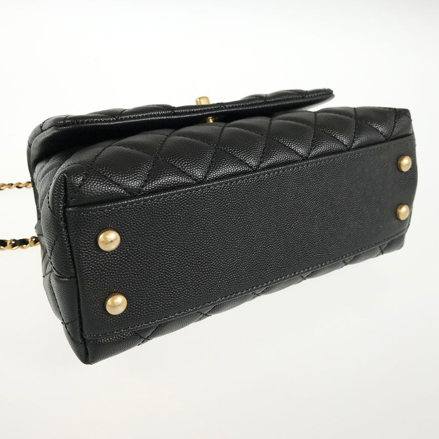 CHANEL Coco Handle XS Gold Hardware Handbag – kingram-japan