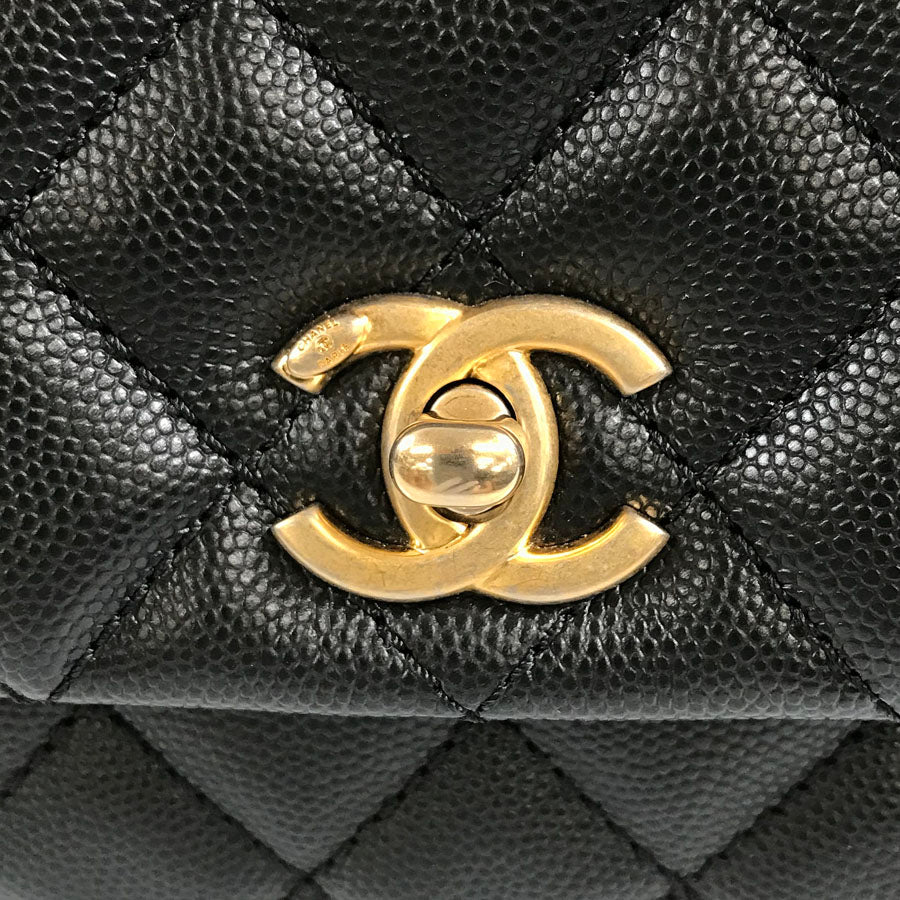CHANEL Coco Handle XS Gold Hardware Handbag – kingram-japan