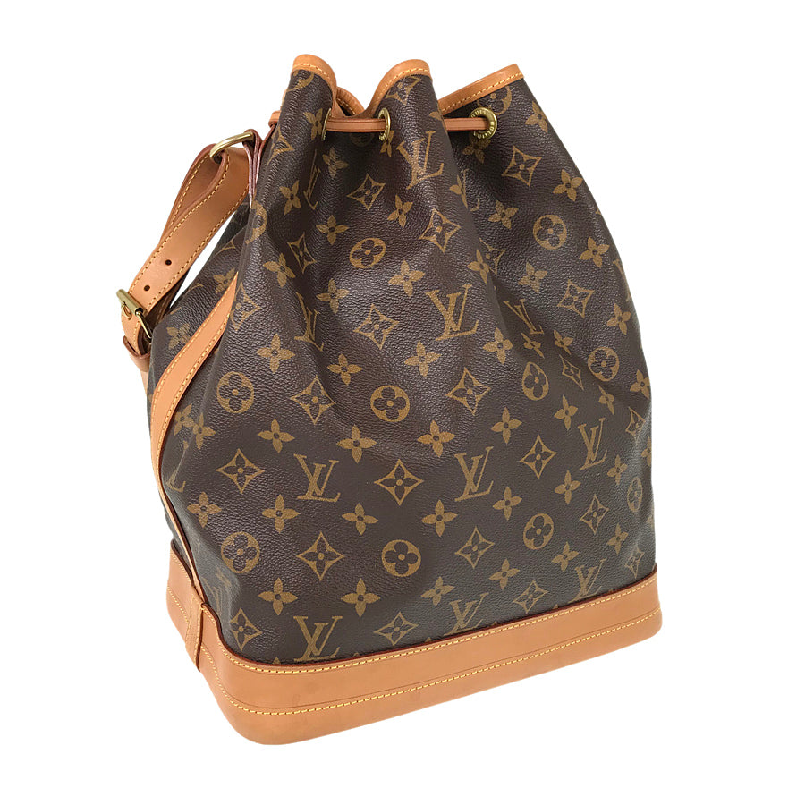 Louis Vuitton Noe GM Shoulder Bag Drawstring M42224 Monogram Brown