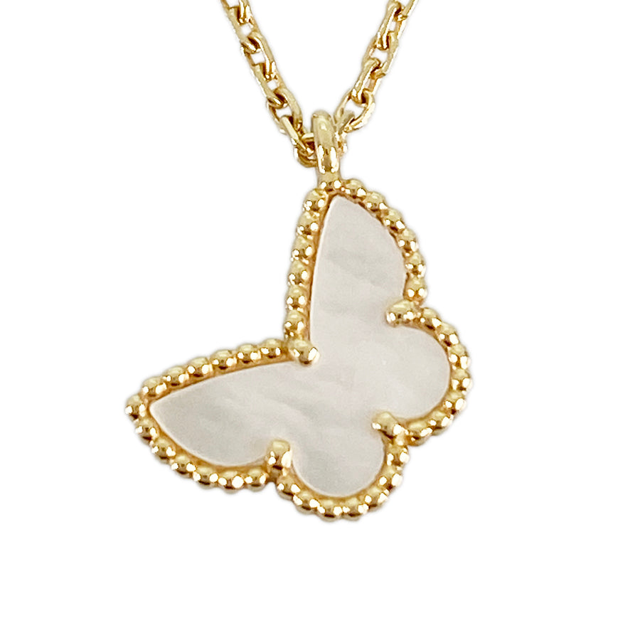 Van Cleef & Arpels Sweet Alhambra Papillon Necklace VCARF69300