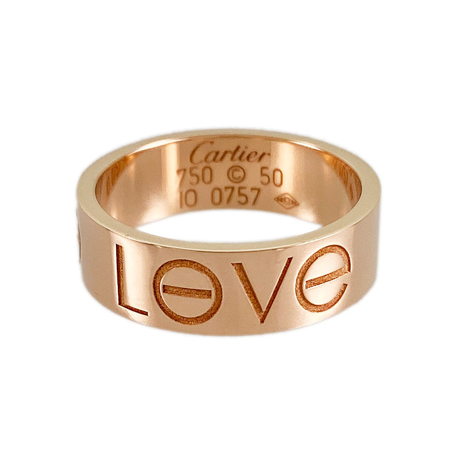 Cartier Love Ring YG 10号　#50 Cartier Love Ring YG 10号 #50 CARTIER Love Ring Size 50/#10