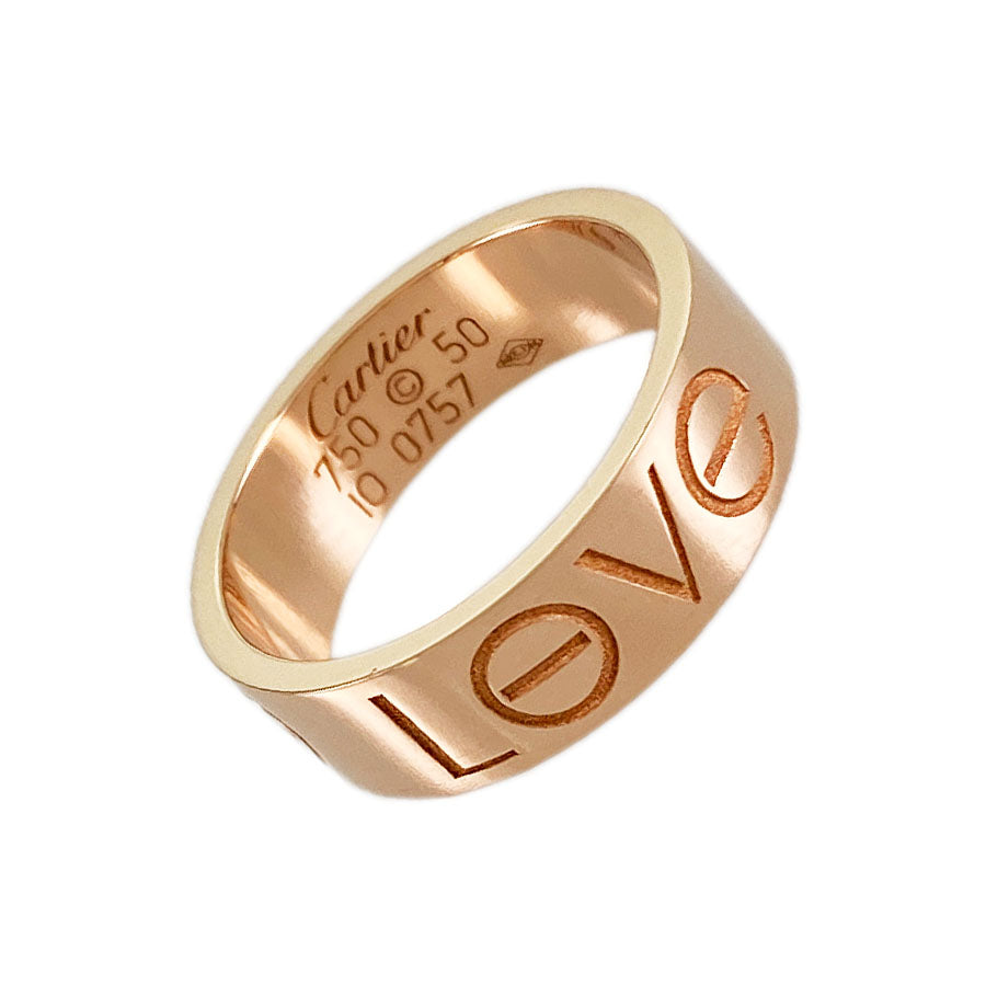 Cartier love ring online love engraving