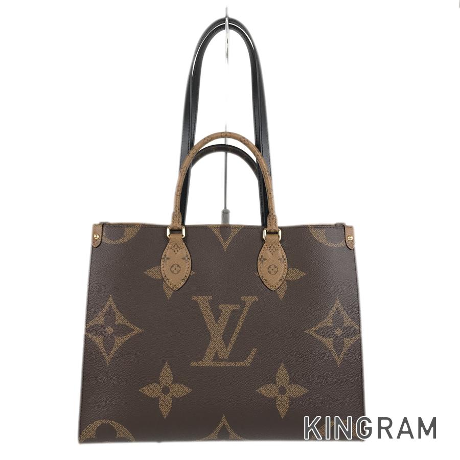 LOUIS VUITTON Monogram Giant Monogram Reverse Giant On The Go MM